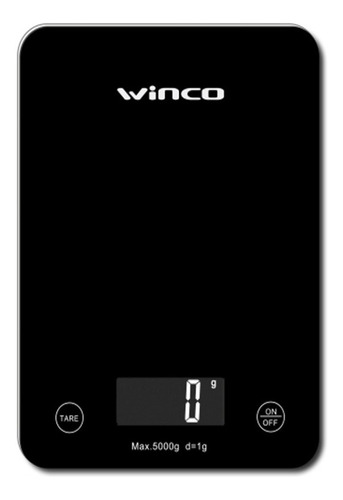 Balanza Digital De Cocina Con Visor Lcd A 2 Pilas Aaa Winco