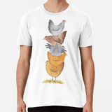 Remera Torre De Gallina Algodon Premium