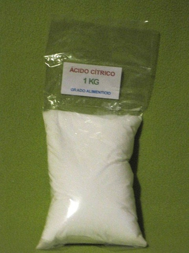 Acido Citrico 1kg, Pureza 99%, Limpíador Metales O Hervidor