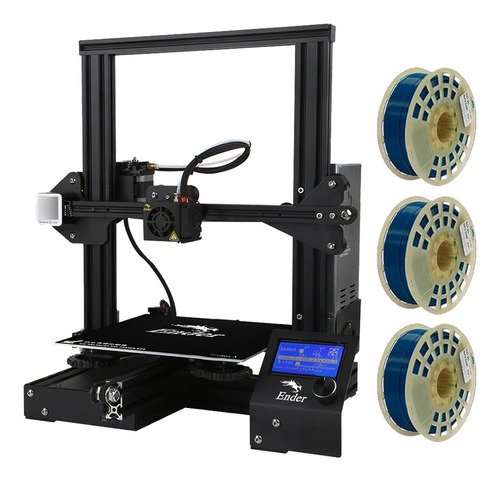Impresora 3d Creality Ender-3 Fdm + 3 Kg Filamento Pla