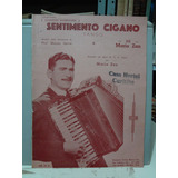 Partitura Acordeon Sentimento Cigano - Tango - Mario Zan