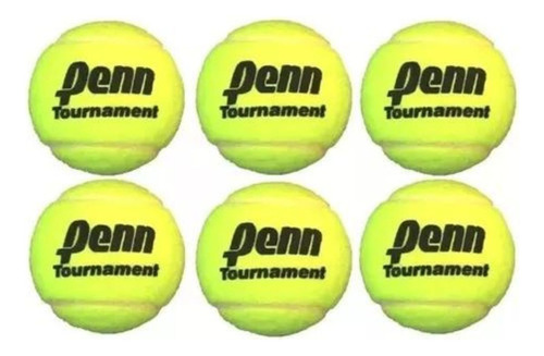 Combo X10 Pelotas Penn Tournament Sueltas Granel Tenis Padel