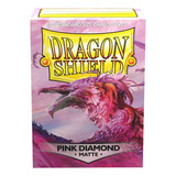 Micas Dragon Shield Standard Matte Pink Diamond 100 Pzs