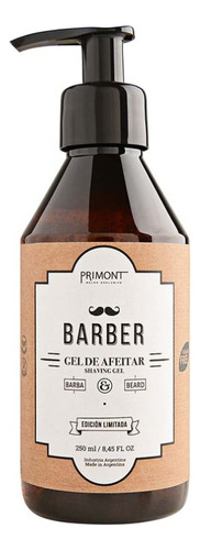 Gel Para Afeitar Vegano X 250 Ml Primont