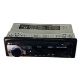 Estereo Auto Sd Mp3 Usb Radio Fm Bluetooth Aux Frente Fijo