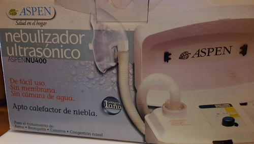 Nebulizador Ultrasónico Aspen Nu400 Blanco 220v