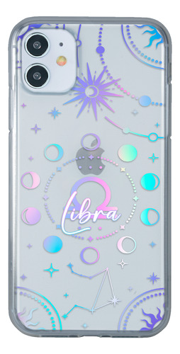 Funda Para iPhone Uso Rudo Para Mujer Signo Zodiaco Libra