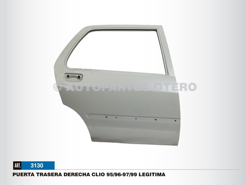 Puerta Trasera Derecha Clio 95 96 97 98 99 Original