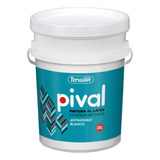 Pintura Latex Interior Exterior Pival De 20l Tersuave Color Blanco