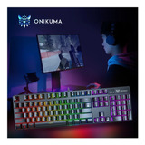 Teclado Gamer Rgb G27 Onikuma