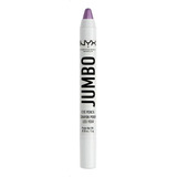 Delineador De Ojos Jumbo Eye Pencil Nyx Professional - 5gr Eggplant Metálico