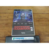 Dvd Inatividade Paranormal 2 Original Usado Com Nf-e