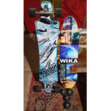 Longboard Flex 2 Wamboo Boards Mas Ruedas Y Deck Wika 2023