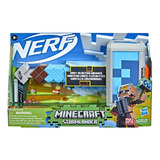Nerf Minecraft Stormlander Martillo Lanza Dardos Hasbro  