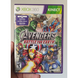 Jogo Marvel Avengers The Battle For Earth Original Xbox 360
