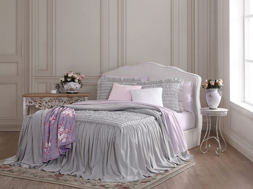 Shabby Chic - Colcha King, Ropa De Cama De Algodn Suave Con