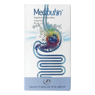 Medibutin Suspensión 8 G\u002F0,1 G, 10 Sobres 10 Ml | Meses sin interés