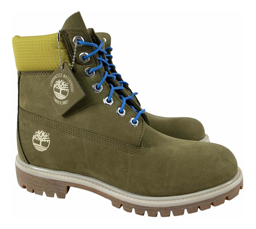 Botas Timberland 6in Premium A5nzm Verde Look Trendy