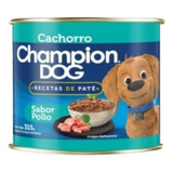 Lata Champion Dog Cachorro Sabor Pollo 315g