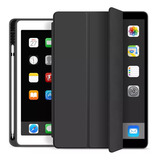 Funda Smart Cover Con Portalápiz  + Lámina Para iPad 10.2 