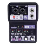 Mesa De Som Waldman 2 Canais Com Interface Podcast 2.0 Usb