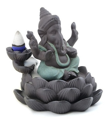 Porta Conos Ganesh S/loto 10,5 Cm Importado + 5 Super Conos