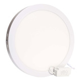 Plafon Led 24w Branco Frio Redondo Sobrepor