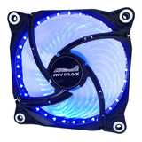 Cooler Fan 120mm Storm Ii - Preto Led Azul - Mymax