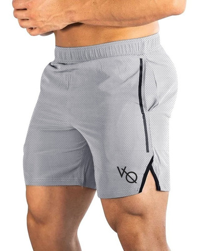 Gym Short Deportivo Transpirable Elástico Vanquish Línea Bk