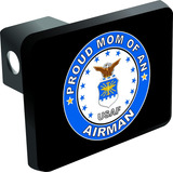 Proud Mom Of An Airman Trailer Hitch Cover