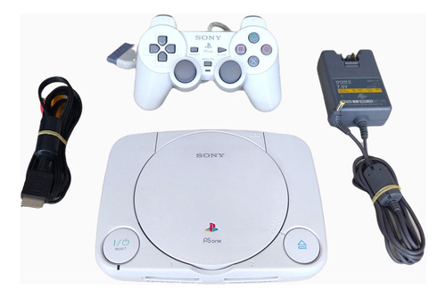 Playstation Ps1 Slim + Control Original + Chip + 4 Juegos