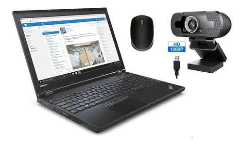 Lenovo Thinkpad L560 + Mouse Y Webcam De Regalo