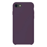 Capa Capinha Silicone Veludo Compatível Com iPhone 7 8 E Se