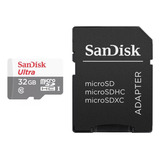 Tarjeta De Memoria Microsd Sandisk Ultra 32gb Con Aadaptador