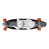 Skate Longboard Mor 96,5 X 20 X 11,5 Cm - Viking Cor Das Rodas Vermelho