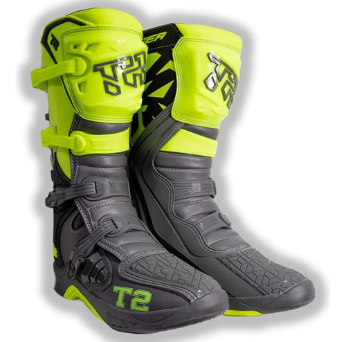 Botas Para Moto Motocros Enduro Tiger Racing T2 C-city Motor