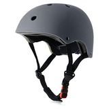 Casco De Bicicleta Para Ninos, Ajustable Y Multideporte, Des