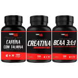 Combo Bombadão Creatina  Bcaa Taurin Caffeine  Envio Rápido