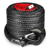 Cuerda De Cabrestante Sintética De Dyneema Con Gancho Y Mang