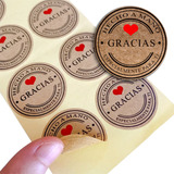 Stickers Circulares 5 Cm Personalizados X 50 Unidades