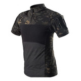 Camisa Militar De Camuflaje Para Hombre, Camisa Táctica