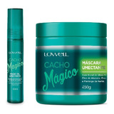 Lowell Cacho Mágico Máscara Umectante + Magic Oil Umectante 