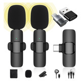 Wireless Lavalier Microphone Compatible With iPhone/iPad/...