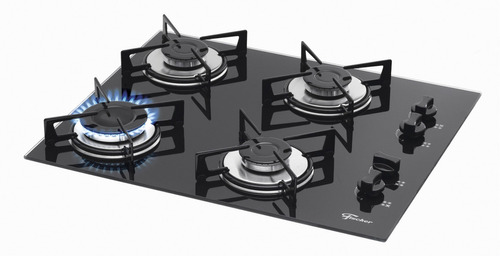 Fogão Cooktop Gás Fischer 1519-5713 Preto 127v/220v