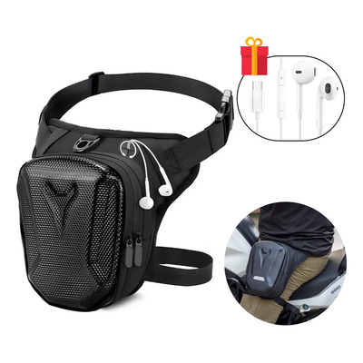 Briofox Piernera Impermeable Motociclista Negra Multiusos con Correas Ajustables | MercadoLibre