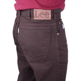 Pantalón Comfort Straid Hip Lec Lee - Café