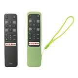 Control Tcl Smart Rc802v Voz Incluye Funda & Pilas