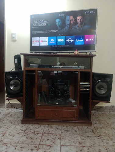 Mesa De Television Y Audio Algarrobo 