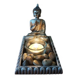 Figura Buda Con Vela
