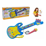 Guitarra Musical Con Microfono Karaoke Juguete